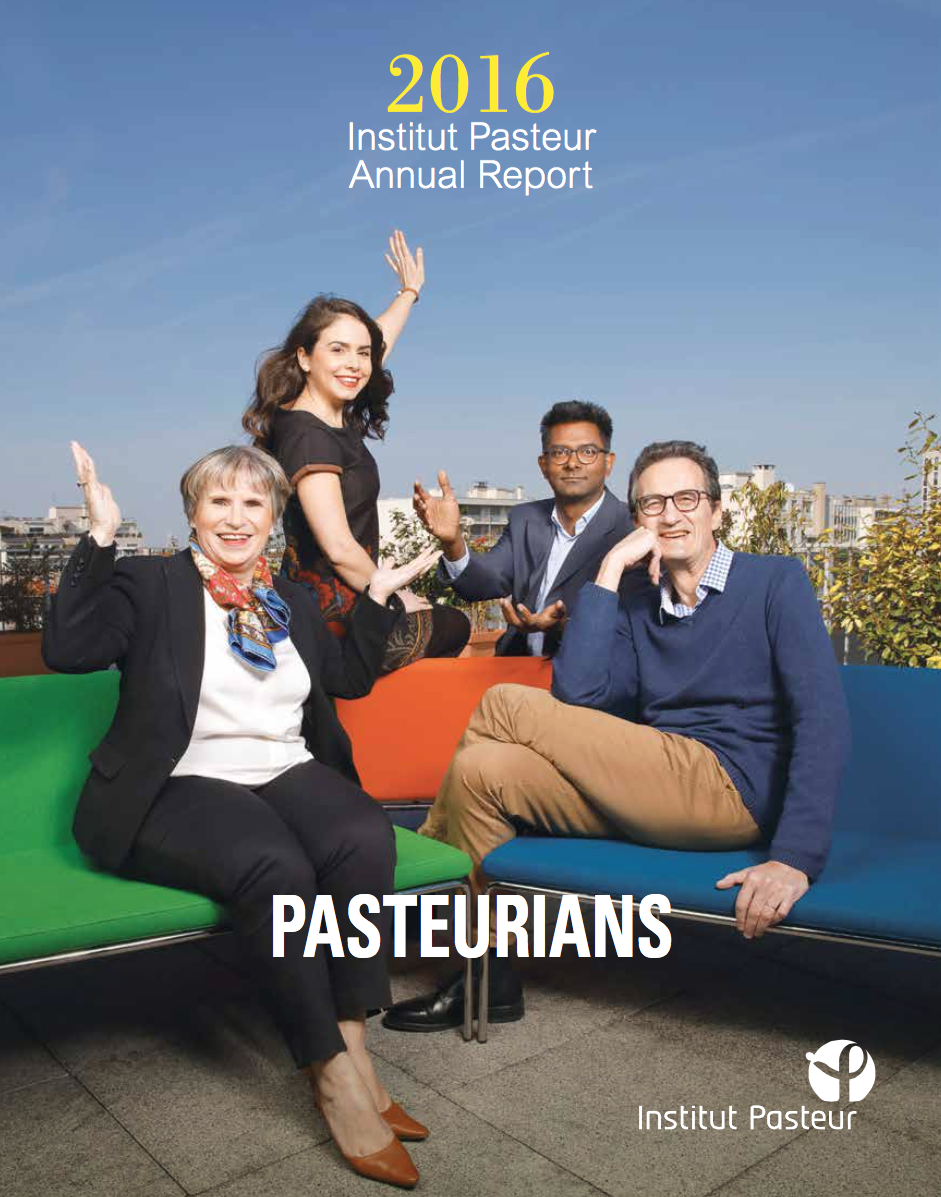 Picture of the 2016 Institut Pasteur Annual Report - Institut Pasteur