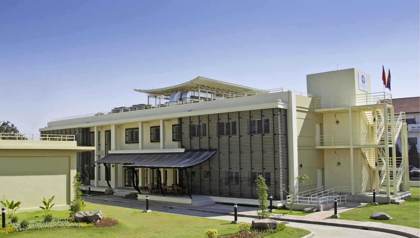 Vue de l'Institut Pasteur du Laos, inauguré le lundi 23 janvier 2012 - Institut Pasteur