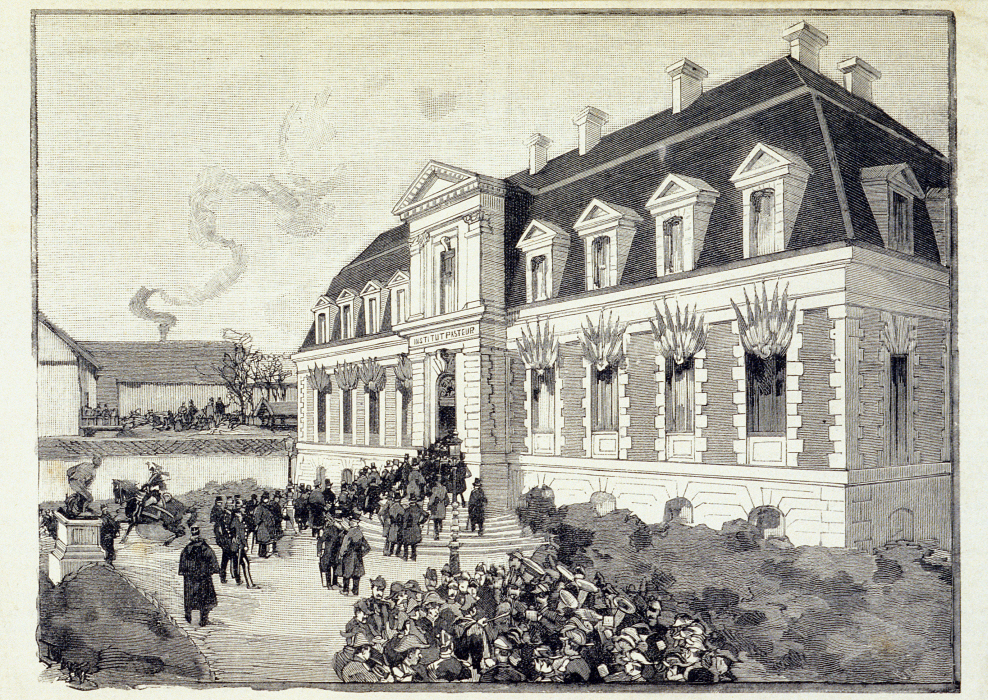 institut pasteur - inauguration - 1888 institut pasteur - inauguration - 1888