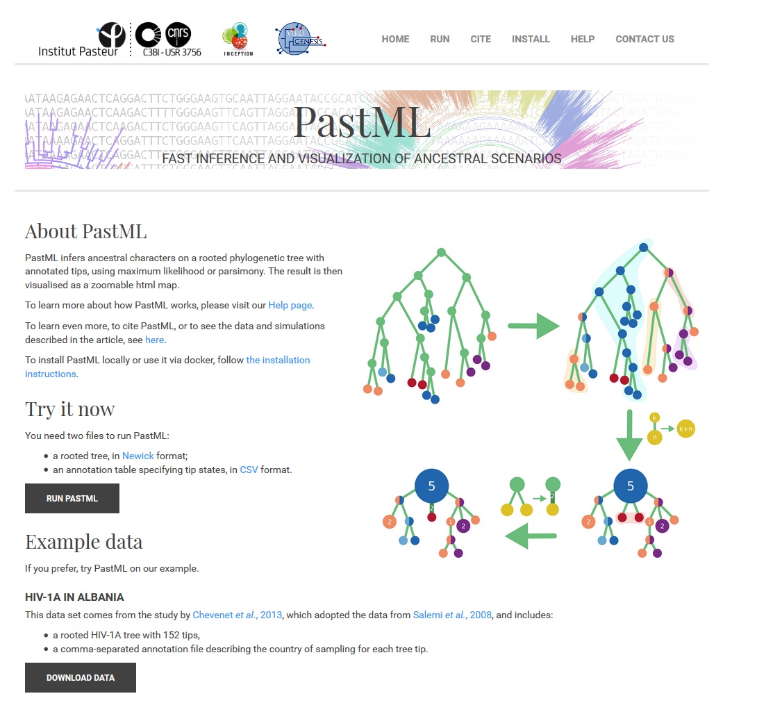 PastML - Biologie computationnelle - Institut Pasteur PastML - Biologie computationnelle - Institut Pasteur