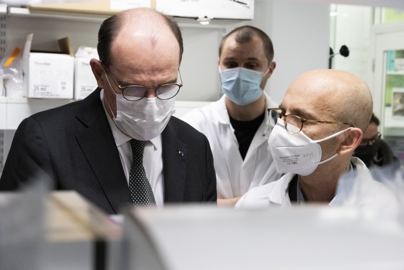 Visite Jean Castex 2022 - Institut Pasteur Visite Jean Castex 2022 - Institut Pasteur