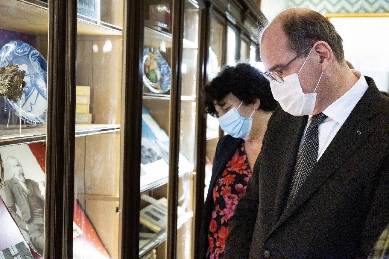 Visite Jean Castex 2022 - Institut Pasteur Visite Jean Castex 2022 - Institut Pasteur