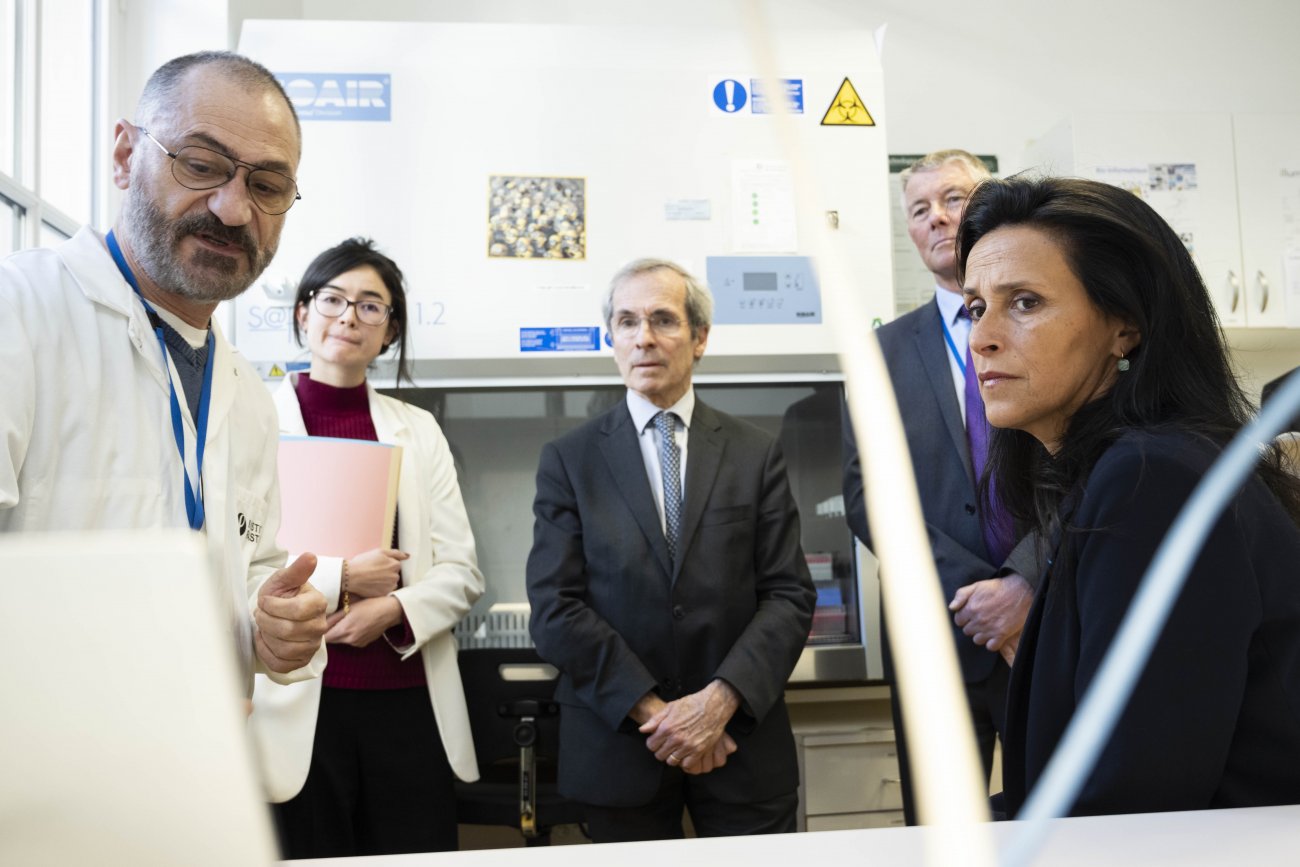 Visite Chrysoula ZACHAROPOULOU 2023 - Institut Pasteur