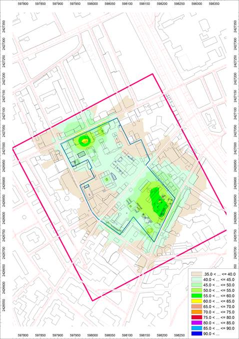 Carte du bruit Institut Pasteur Carte du bruit Institut Pasteur