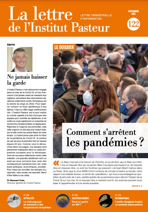 LIP 122 - Comment s’arrêtent les pandémies ? A télécharger LIP 122 - Comment s’arrêtent les pandémies ?