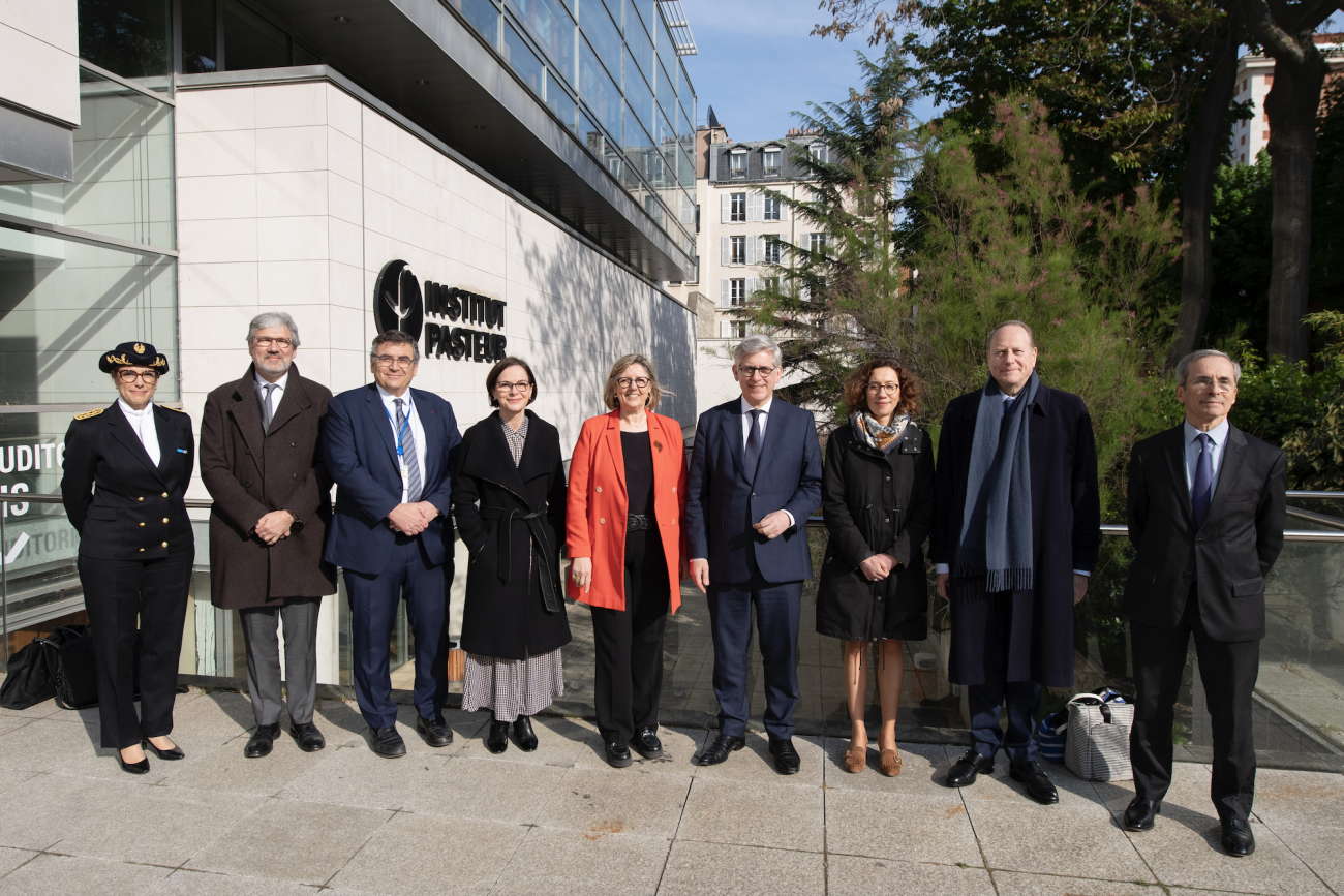 Cérémonie des chaires d'excellence à l'Institut Pasteur Cérémonie des chaires d'excellence à l'Institut Pasteur