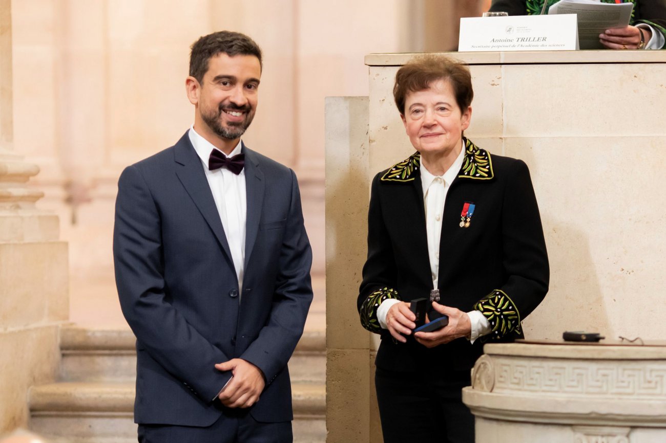 © DR Remise du prix 2023 Mme Victor Noury de l’Académie des Sciences.