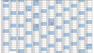calendrier fermetures CNR 2026