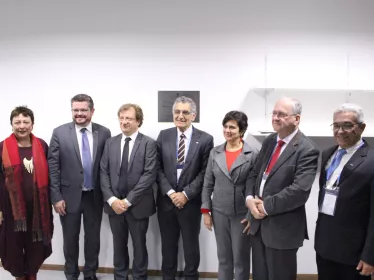 Inauguration Plate-forme Sao Paulo