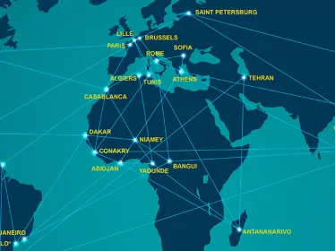Carte du réseau des Institut Pasteur dans le monde