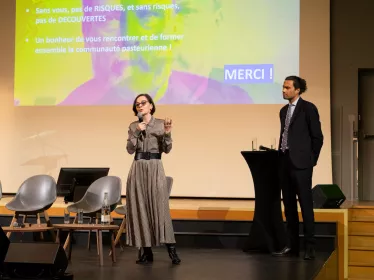 Soirée conférence grands donateurs.