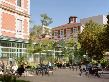 Serre et jardin