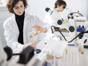 Reportage dans l'unité Mort cellulaire et homéostasie des épithéliums.
