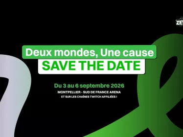 Deux mondes, une cause - save the date du 2 au 6 septembre à Montpellier ou sur Twitch