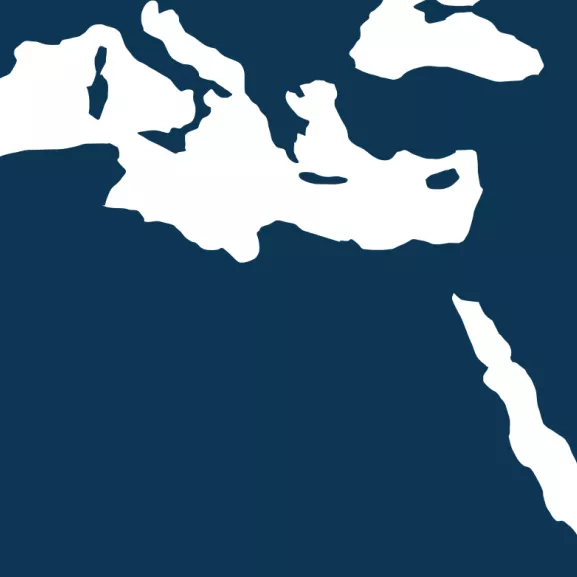 carte de la Region Maghreb et Moyen-Orient