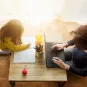 Télétravail et école à la maison