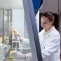 Reportage dans l'unité Biologie et génétique de la paroi bactérienne.