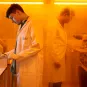 Reportage dans la Plate-forme Technologique Biomatériaux et Microfluidique.