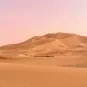 Paysage de désert de sable