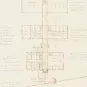Plan du projet de construction de l'Institut Pasteur en 1886