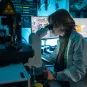Chercheuse dans un laboratoire
