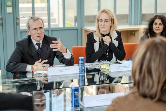 Visite de Madame Karin Herrera Aguilar, Vice-Presidente du Guatemala.