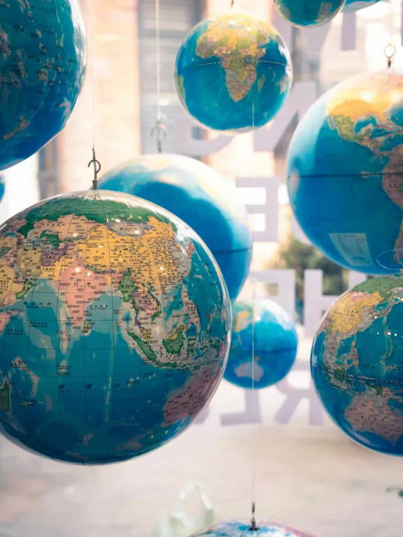 globes terrestres