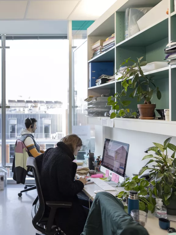 bureau bâtiment François Jacob