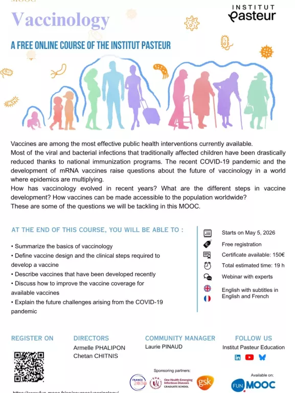 vaccinology mooc flyer