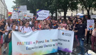 L'Institut Pasteur à la Marche des fiertés 2024