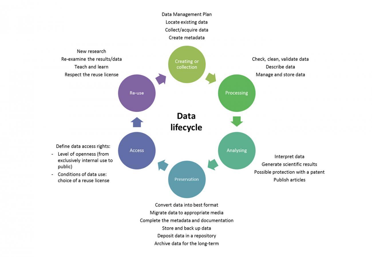 The data lifecycle - CeRIS - Institut Pasteur