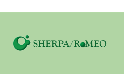 Sherpa Romeo - Bibliothèque du CeRIS - Institut Pasteur