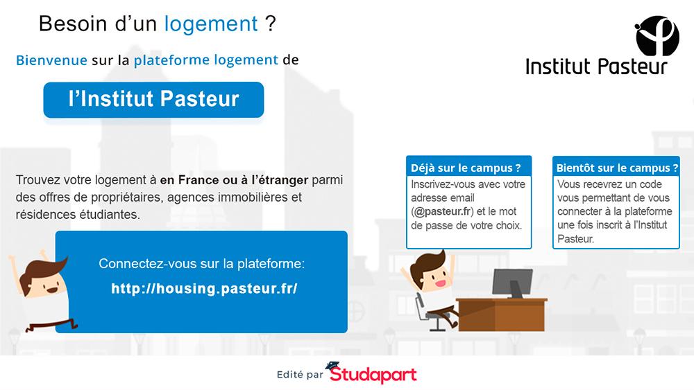 Enseignement - Hébergement - Plateforme Logement - Institut Pasteur 