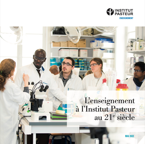 Brochure de présentation de l'enseignement à l'Institut Pasteur - 2022