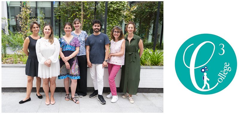 Equipe College 3 stage de 3ème à l'Institut Pasteur