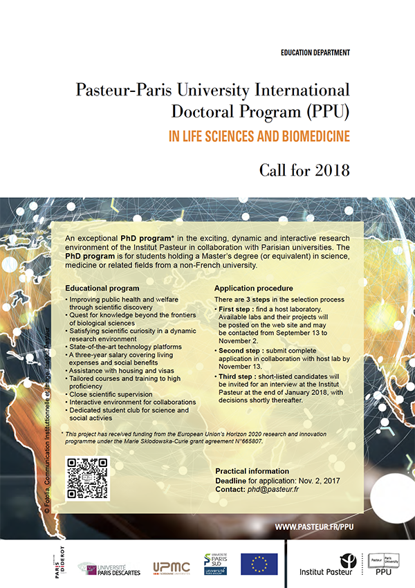 Pasteur Paris University program (PPU)
