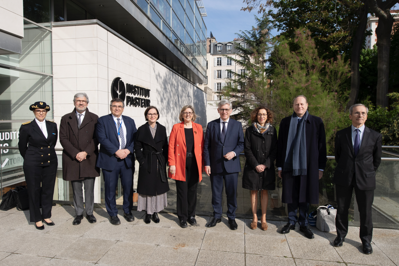 Cérémonie des chaires d'excellence à l'Institut Pasteur