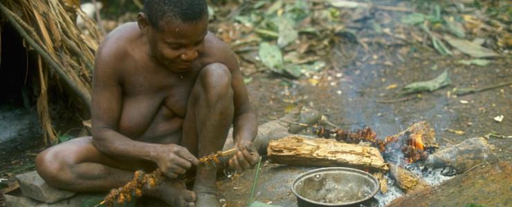 Pygmée Aka, République centrafricaine