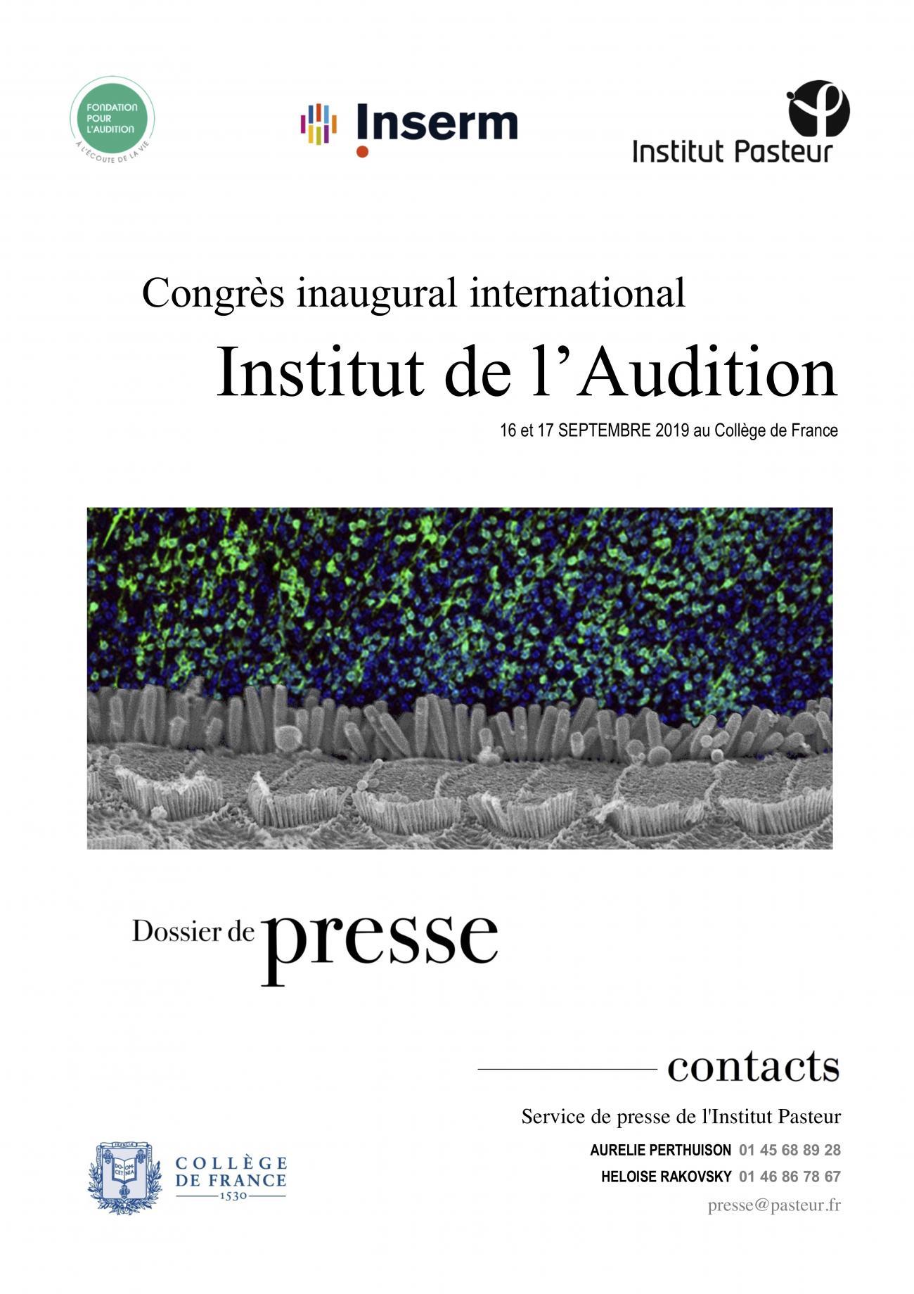 Dossier de presse - IDA / Pasteur
