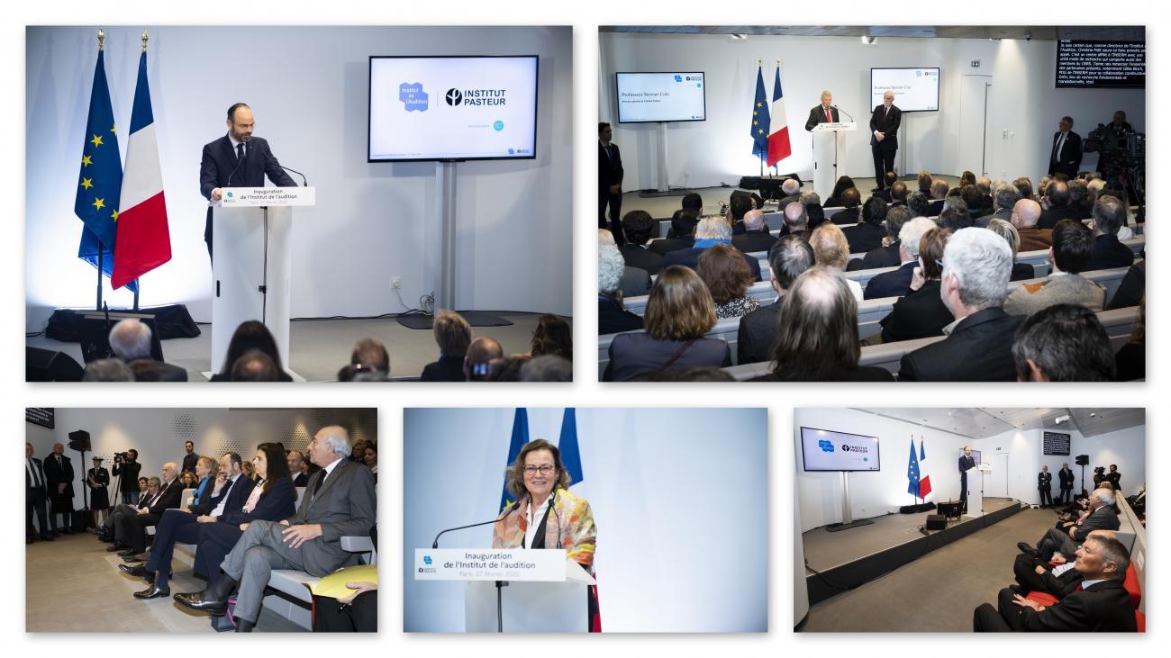 Inauguration - Institut de l'Audition - Institut Pasteur