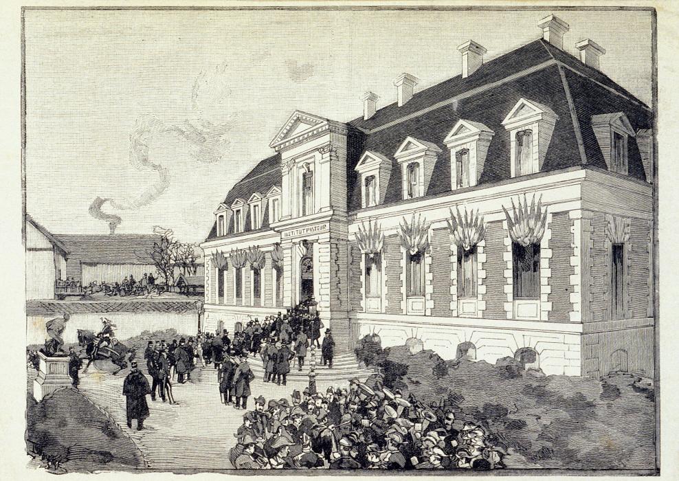 institut pasteur - inauguration - 1888