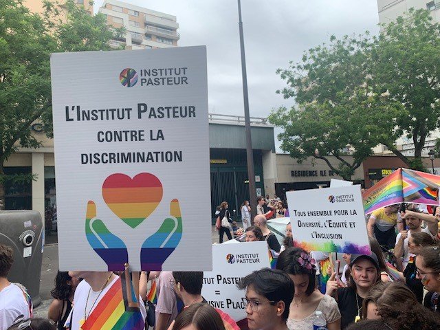 Institut Pasteur - Marche des fiertés - Pride March - 2024 Institut Pasteur - Marche des fiertés - Pride March - 2024