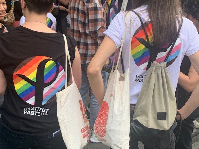 Institut Pasteur - Marche des fiertés - Pride March - 2024 Institut Pasteur - Marche des fiertés - Pride March - 2024