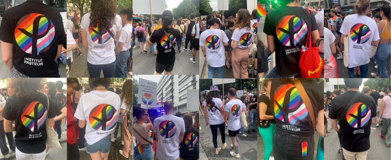 Institut Pasteur - Marche des fiertés - Pride March - 2024 Institut Pasteur - Marche des fiertés - Pride March - 2024