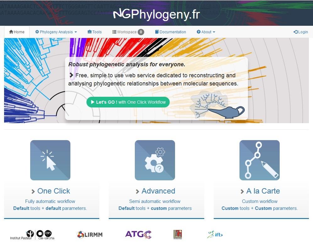 NGPhylogeny - Biologie computationnelle - Institut Pasteur