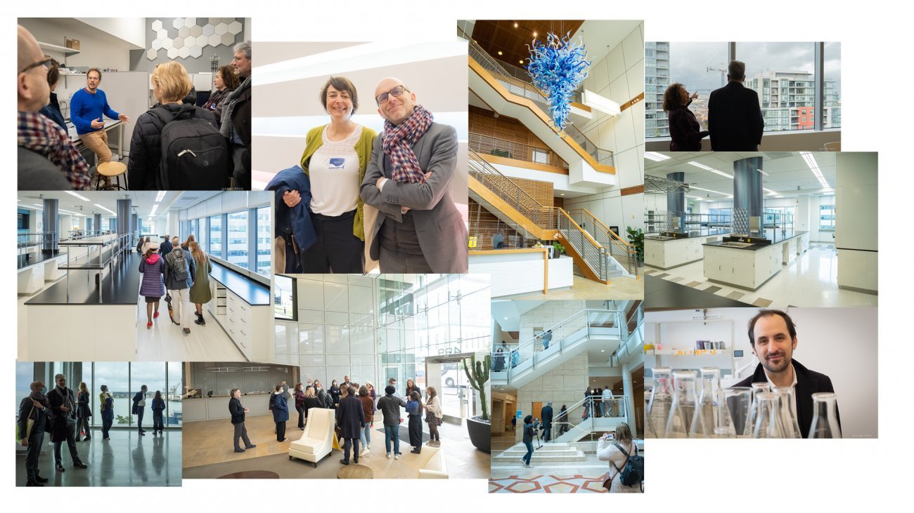 Start-up and lab tour UCSF QBI campus San Francisco