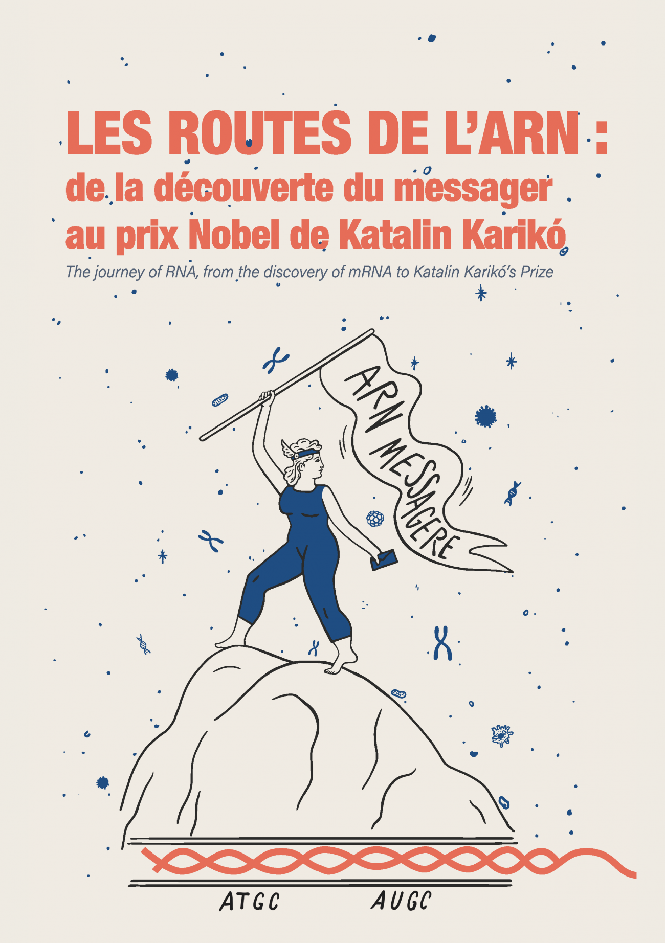 Les routes de l'ARN exposition de l'Institut Pasteur