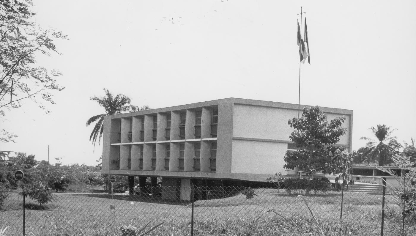 Institut Pasteur de Bangui en 1963 - Institut Pasteur