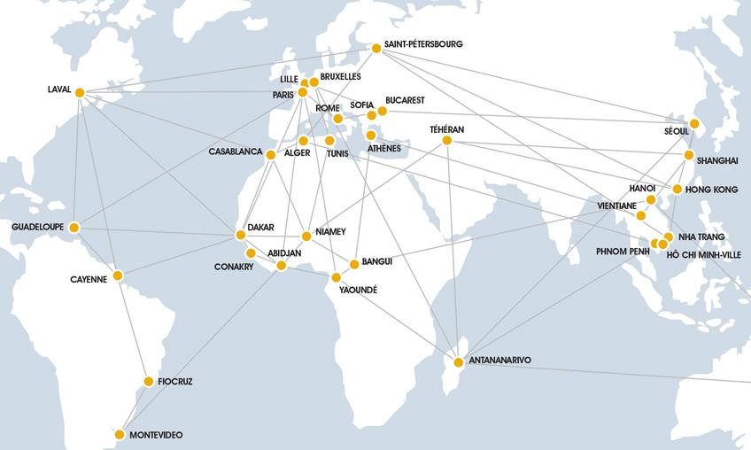 Entreprises et Fondations - A l'International - Institut Pasteur