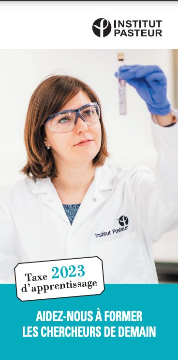 Brochure Taxe apprentissage 2023 - Institut Pasteur